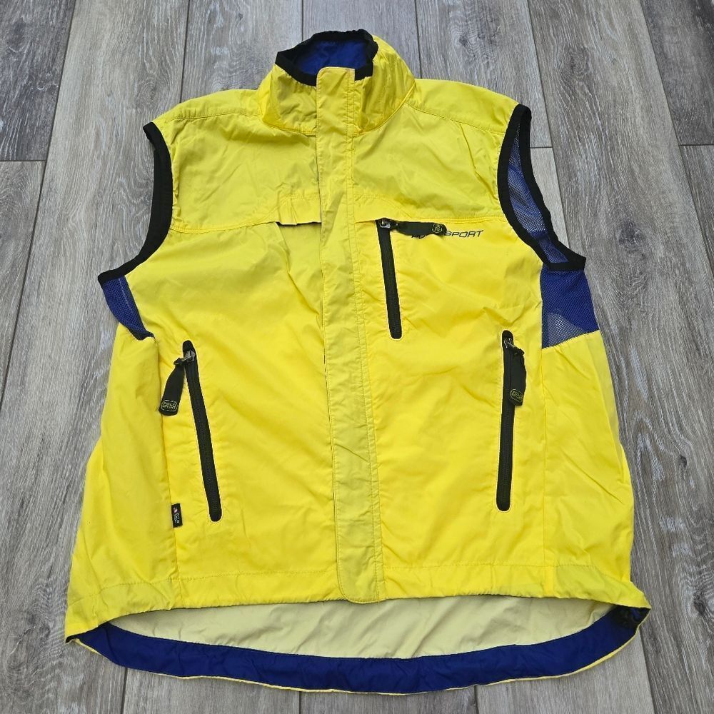 Polo by Ralph Lauren Yellow and Blue Sport Vest